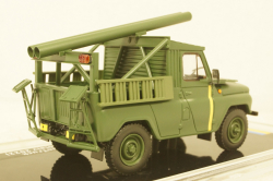 УАЗ-31512 "Град" Ukraine Territorial Defense Forces Gun truck (Mykolaiv 2022), TruckTyr 1:43