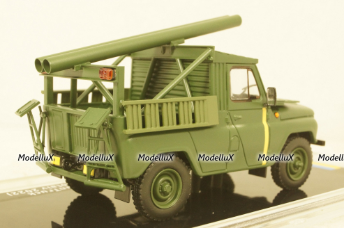 УАЗ-31512 "Град" Ukraine Territorial Defense Forces Gun truck (Mykolaiv 2022), TruckTyr 1:43