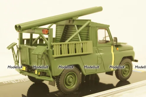 УАЗ-31512 "Град" Ukraine Territorial Defense Forces Gun truck (Mykolaiv 2022), TruckTyr 1:43