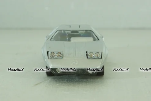 Mercedes-Benz C 111 1969 + Mercedes-Benz 350 SL (R107) 1972, silver, 1813, SET Marklin 1:43