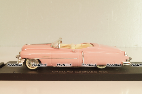 Cadillac Eldorado 1953, pink, Gode 1:43
