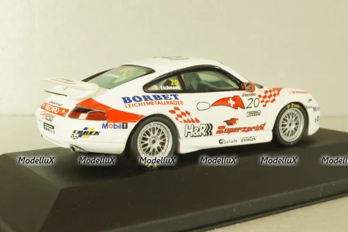 Porsche 911 (996) GT3 #20 Supercup 2000 Bruno Eichmann #20, XCL031, Onyx 1:43
