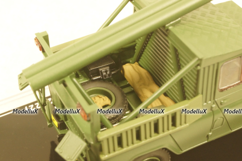 УАЗ-31512 "Град" Ukraine Territorial Defense Forces Gun truck (Mykolaiv 2022), TruckTyr 1:43