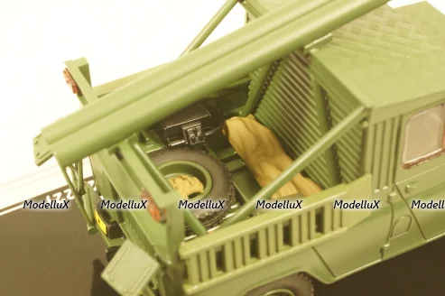 УАЗ-31512 "Град" Ukraine Territorial Defense Forces Gun truck (Mykolaiv 2022), TruckTyr 1:43