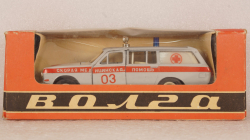 Газ-2402 Волга Скорая медицинская помощь, Тантал/Радон 1:43 