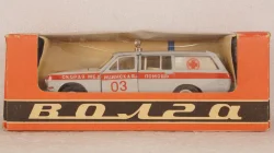 Газ-2402 Волга Скорая медицинская помощь, Тантал/Радон 1:43 