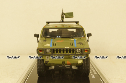 Hummer H2 SUT Ukraine Territorial Defense Forces Gun truck (Odessa 2022), TruckTyr 1:43