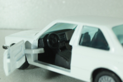 BMW 323i (E30) coupe, white, 1166, GAMA 1:43