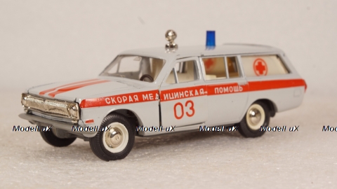 Газ-2402 Волга Скорая медицинская помощь, Тантал/Радон 1:43 