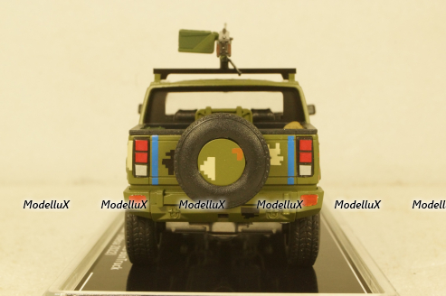 Hummer H2 SUT Ukraine Territorial Defense Forces Gun truck (Odessa 2022), TruckTyr 1:43