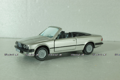 BMW 325i (E30) cabrio, silver, 1110, GAMA 1:43
