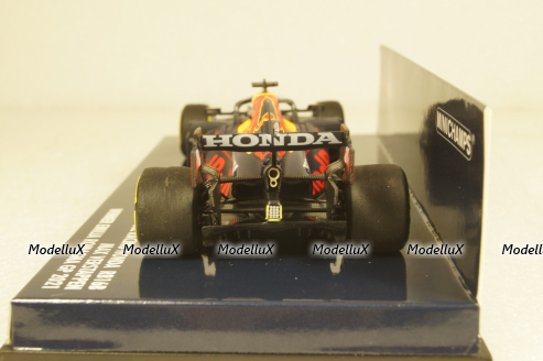 Red Bull Honda RB16B 33 F1 Winner Emilie Romagne 2021 Max Verstappen, 410210133, Minichamps 1:43