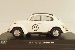 Volkswagen Beetle #53 Herbie, white, Cararama 1:43