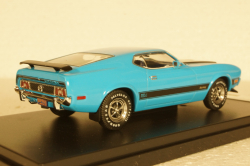 Ford Mustang Mach I 1973 Light Blue/black, PRD399J,  Premium X 1:43