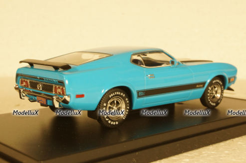 Ford Mustang Mach I 1973 Light Blue/black, PRD399J,  Premium X 1:43