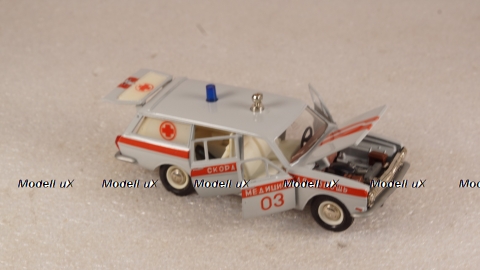 Газ-2402 Волга Скорая медицинская помощь, Тантал/Радон 1:43 