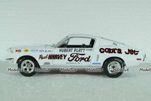 Ford Mustang S/S Cobra Jet 1968, Drag Racing Hubert Platt,  AutoWorld 1 :18 