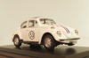 Volkswagen Beetle #53 Herbie, white, Cararama 1:43