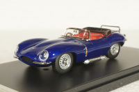 Jaguar XK SS Cabriolet 1957 blue metallic, PRD534, Premium X 1:43