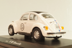 Volkswagen Beetle #53 Herbie, white, Cararama 1:43