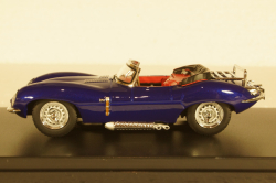 Jaguar XK SS Cabriolet 1957 blue metallic, PRD534, Premium X 1:43