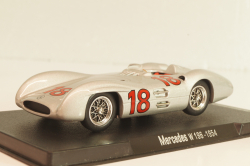 Mercedes-Benz W196 # 18 1954, silver, Atlas 1:43