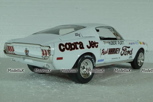 Ford Mustang S/S Cobra Jet 1968, Drag Racing Hubert Platt,  AutoWorld 1 :18 