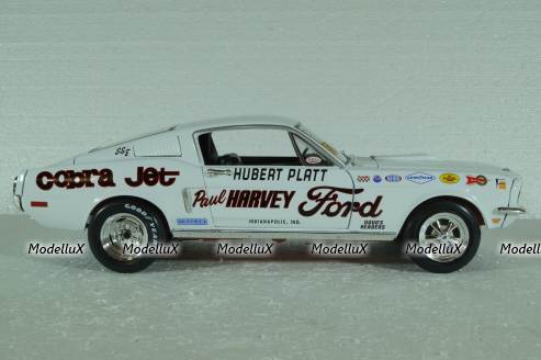 Ford Mustang S/S Cobra Jet 1968, Drag Racing Hubert Platt,  AutoWorld 1 :18 