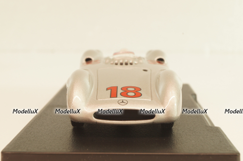 Mercedes-Benz W196 # 18 1954, silver, Atlas 1:43