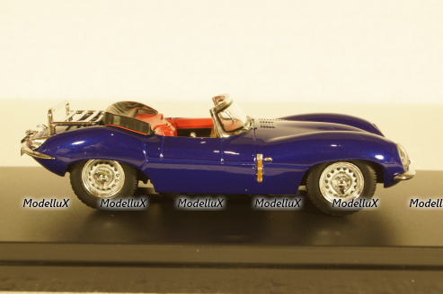 Jaguar XK SS Cabriolet 1957 blue metallic, PRD534, Premium X 1:43 Уценка!