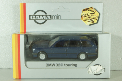 BMW 325i (E30) touring, blue, 1169, GAMA 1:43