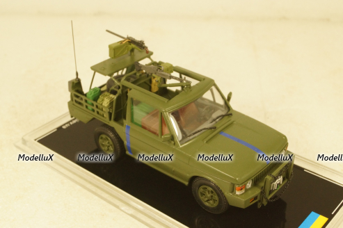 Range Rover Jackal Ukraine Territorial Defense Forces Gun truck (Odessa 2022), TruckTyr 1:43