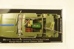 Range Rover Jackal Ukraine Territorial Defense Forces Gun truck (Odessa 2022), TruckTyr 1:43