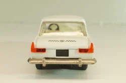 Москвич-408 А10, такси, белый, капот 3 зажима (ранний), Тантал/Радон 1:43
