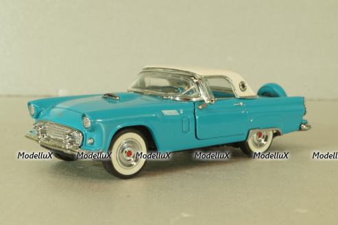 Ford Thunderbird 1956, blue, Franklin Mint 1:43 Уценка!