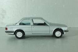 BMW 323i (E30) coupe 1982, silver, 1166, Gama 1:43 Уценка!