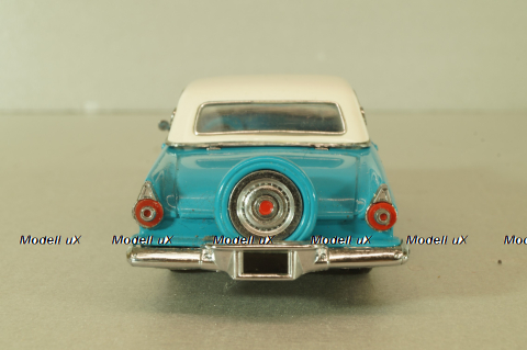 Ford Thunderbird 1956, blue, Franklin Mint 1:43