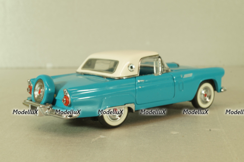 Ford Thunderbird 1956, blue, Franklin Mint 1:43 Уценка!