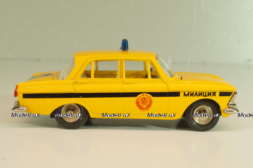 Москвич-412 А8, милиция, Тантал/Радон 1:43