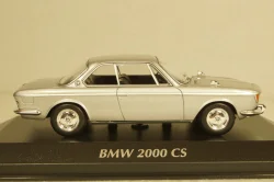 BMW 2000 CS Coupe 1967 silver, 940025081, Maxichamps 1:43 Уценка!