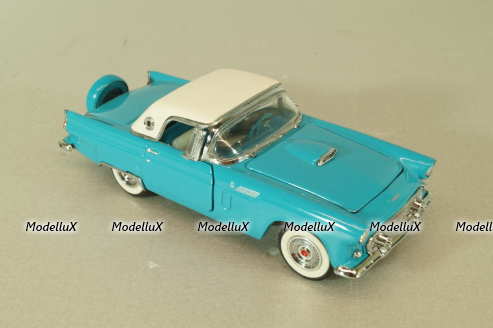 Ford Thunderbird 1956, blue, Franklin Mint 1:43 Уценка!