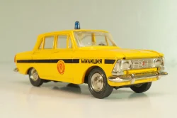 Москвич-412 А8, милиция, Тантал/Радон 1:43