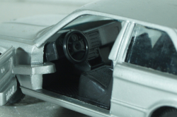 BMW 323i (E30) coupe 1982, silver, 1166, Gama 1:43 Уценка!