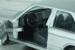 BMW 323i (E30) coupe 1982, silver, 1166, Gama 1:43 Уценка!