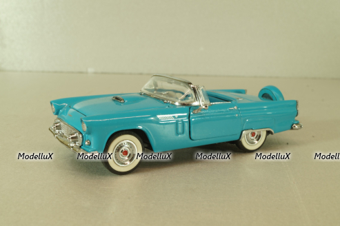 Ford Thunderbird 1956, blue, Franklin Mint 1:43 Уценка!