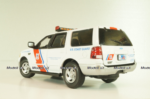 Ford Expedition Police U.S Coast Guard 2003, white, 176316, Gearbox 1:43