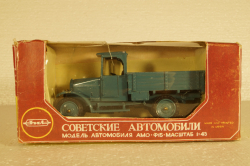 Амо-Ф-15, синий, Рославль 1:43