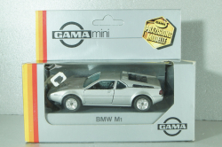 BMW M1 (E32) 1978, silver, 1108, GAMA 1:43