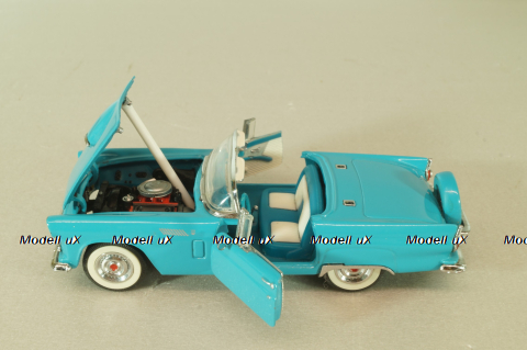 Ford Thunderbird 1956, blue, Franklin Mint 1:43