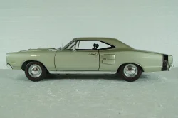 Dodge Coronet R/T 1969, silver metallic, AutoWorld 1 :18